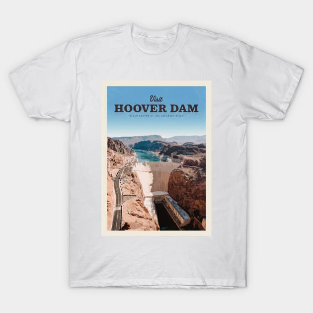 Visit Hoover Dam T-Shirt by Mercury Club